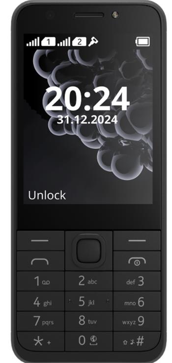 Nokia 230 DS 2024 gsm tel. Black