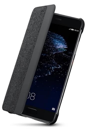 Huawei Original S-View Pouzdro Dark Grey pro P10 (EU Blister)