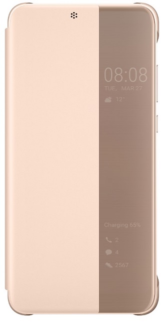 Huawei Original S-View Pouzdro Pink pro P20 (EU Blister)