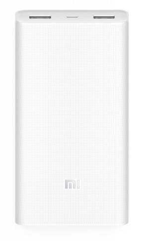 Xiaomi PLM06ZM Original Mi PowerBank 2C 20000mAh White