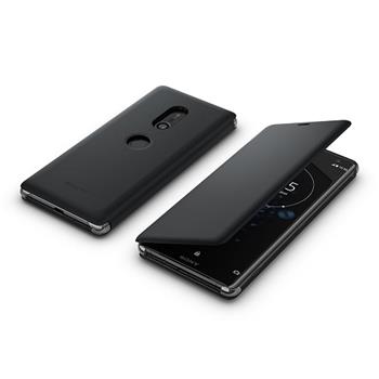 SCSH70 Sony Style Cover Flip pro Xperia XZ3 Black