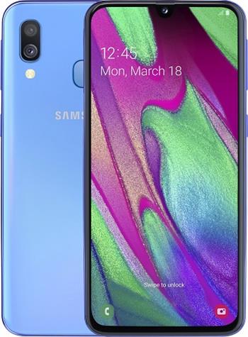 Samsung SM-A405 Galaxy A40 DUOS gsm tel. Blue 64GB