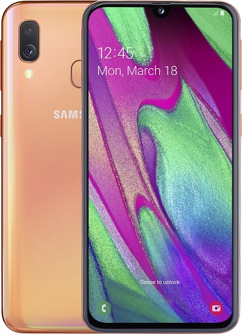 Samsung SM-A405 Galaxy A40 DUOS gsm tel. Orange 64GB