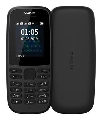 Nokia 105 2019 DS gsm tel. Black