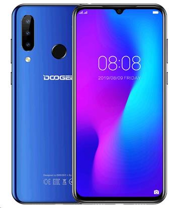 Doogee Y9 plus DualSIM LTE gsm tel. 4+64GB Blue - vystaveno