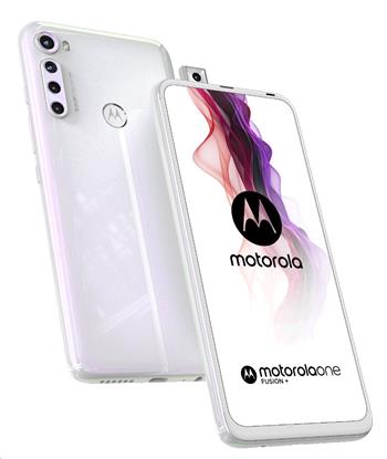 Motorola One Fusion+ gsm tel. Moonlight White
