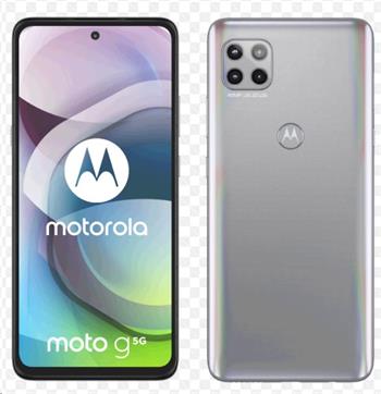 Motorola Moto G 5G 6+128GB gsm tel. Frosted Silver