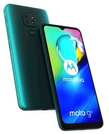 Motorola Moto G9 Play 4+64GB gsm tel. Forest Green