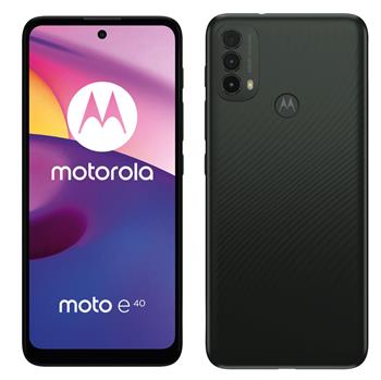 Motorola Moto E40 4+64GB DS GSM tel. Dark Cedar