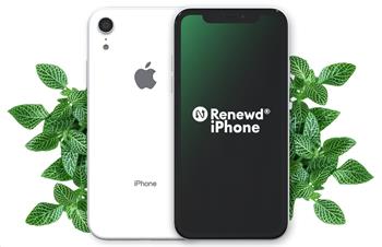 Repasovaný iPhone XR, 64GB, White (by Renewd)
