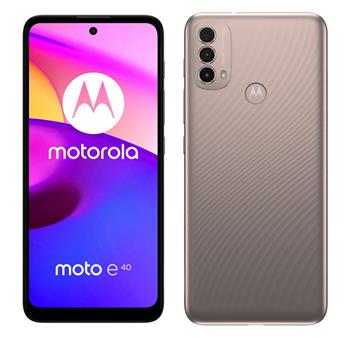 Motorola Moto E40 4+64GB DS GSM tel. Pink Clay