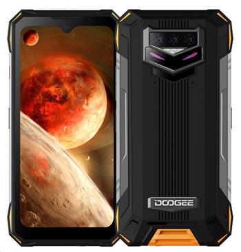 Doogee S89 PRO DualSIM gsm tel. 8+256GB + NFC, Night Vision, 12.000mAh, Volcano Orange
