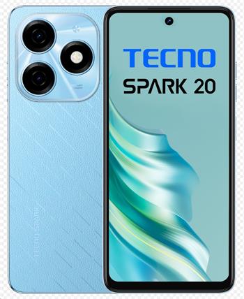 Tecno Spark 20 DualSIM 8+256GB gsm tel. Magic Skin Blue