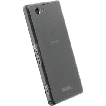89941 Krusell FrostCover pro Sony Xperia Z1 Compact Transparent White