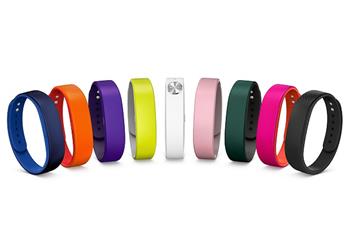 SWR110 Sony Wrist Strap pro SmartBand vel. L 3ks (Purple,Yellow, Pink)
