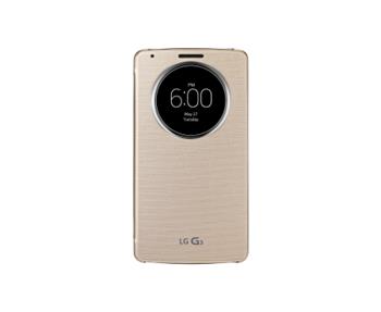 LG QuickCircle pouzdro CCF-345G pro LG D855 G3 Gold