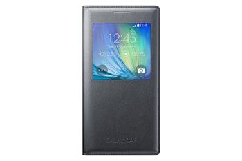 Samsung flipové pouzdro s oknem EF-CA500BCE pro Galaxy A5 Black