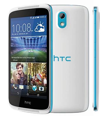HTC Desire 526G DS gsm tel. Terra White/ Blue Trim