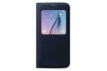 Samsung flipové pouzdro s oknem EF-CG920BBE pro Galaxy S6 Black