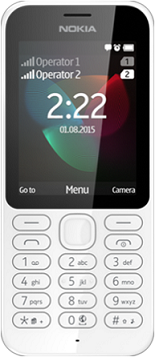 Nokia 222 DS gsm tel. White