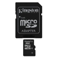 Paměťová karta Kingston  64GB microSDHC +adapter