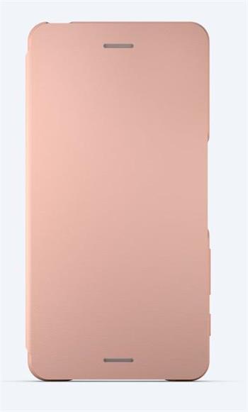 SCR58 Sony Style Cover Flip pro Xperia X Performance Rose Gold